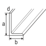 ALU Winkel 20x20x2 - AlMgSi 0,5, blank, gepresst