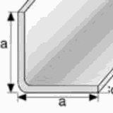 Winkelprofil STAHL 35x35x2 - S235JR, blank