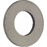 Scheibe DIN 125A: M8 - STAHL, verzinkt - 1000 Stk/Pkg