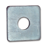 Scheiben (vierkant) DIN 436: M20-22 - STAHL, verzinkt - 25 Stk/Pkg (StP50)