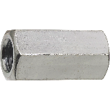 Langmuttern verz. M16 DIN6334 - 25 Stk./Pkg. Langmuttern verz. M16 DIN6334 - 25 Stk./Pkg.