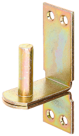 Kloben auf Platte DII-Haken 16mm tief Kloben auf Platte DII-Haken 16mm tief