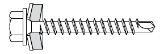 Trapez E-VS BOHR5 16 5,5x85 verz. - Metall - 100 Stk/Pkg. Trapez E-VS BOHR5 16 5,5x85 verz. - Metall - 100 Stk/Pkg.
