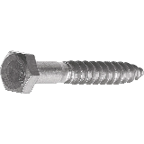 Gestellschrauben Nirosta A2 8x60 DIN571 - 100 Stk./Pkg. Gestellschrauben Nirosta A2 8x60 DIN571 - 100 Stk./Pkg.