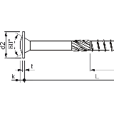 Speed Tellerkopf 8x140 TX40 - 50 Stk./Pkg.