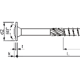 Speed Tellerkopf 8x140 TX40 - 50 Stk./Pkg. Speed Tellerkopf 8x140 TX40 - 50 Stk./Pkg.