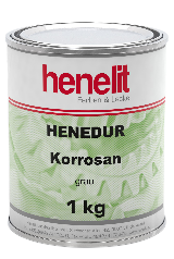 Kunstharz-Grund HENEDUR Korrosan grau - 1 kg