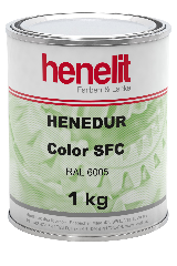 Zinkfarbe HENEDUR Color SFC RAL 6005 grün - 1 kg