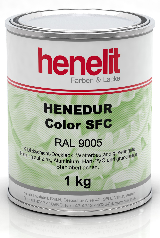 Zinkfarbe HENEDUR Color SFC RAL 9005 schwarz - 1 kg