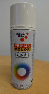 Prisma-Color Lackspray 400 ml RAL 9010 weiß