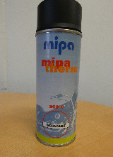 Mipatherm Spray RAL 9005 schwarz 400 ml -800°C