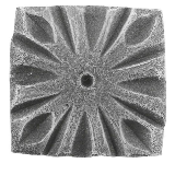 Bodenrosette 80x80 mm