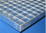 Gitterrost-Normgaragenrost TS 240 FS 1240 mm, MT 33x33 mm, TS 30x2 mm *B*