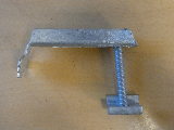 Halteklammer für Maschenweite 33x11 mm bis 30 mm Höhe - STAHL, verzinkt