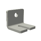 Muffenträger 2-fach 130mm (Nr. 0)