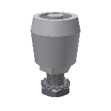 Bodenführungsrolle Ø 32 lose f. U-Profil 40/40/40/3