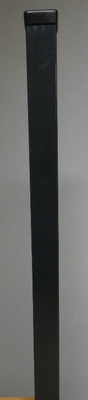 Pfosten zum Einbetonieren 60x40x2200 (3) RAL 7016 ohne Verbinder