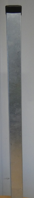 Pfosten zum Einbetonieren 60x40x2200 (3) feuerverz. ohne Verbinder